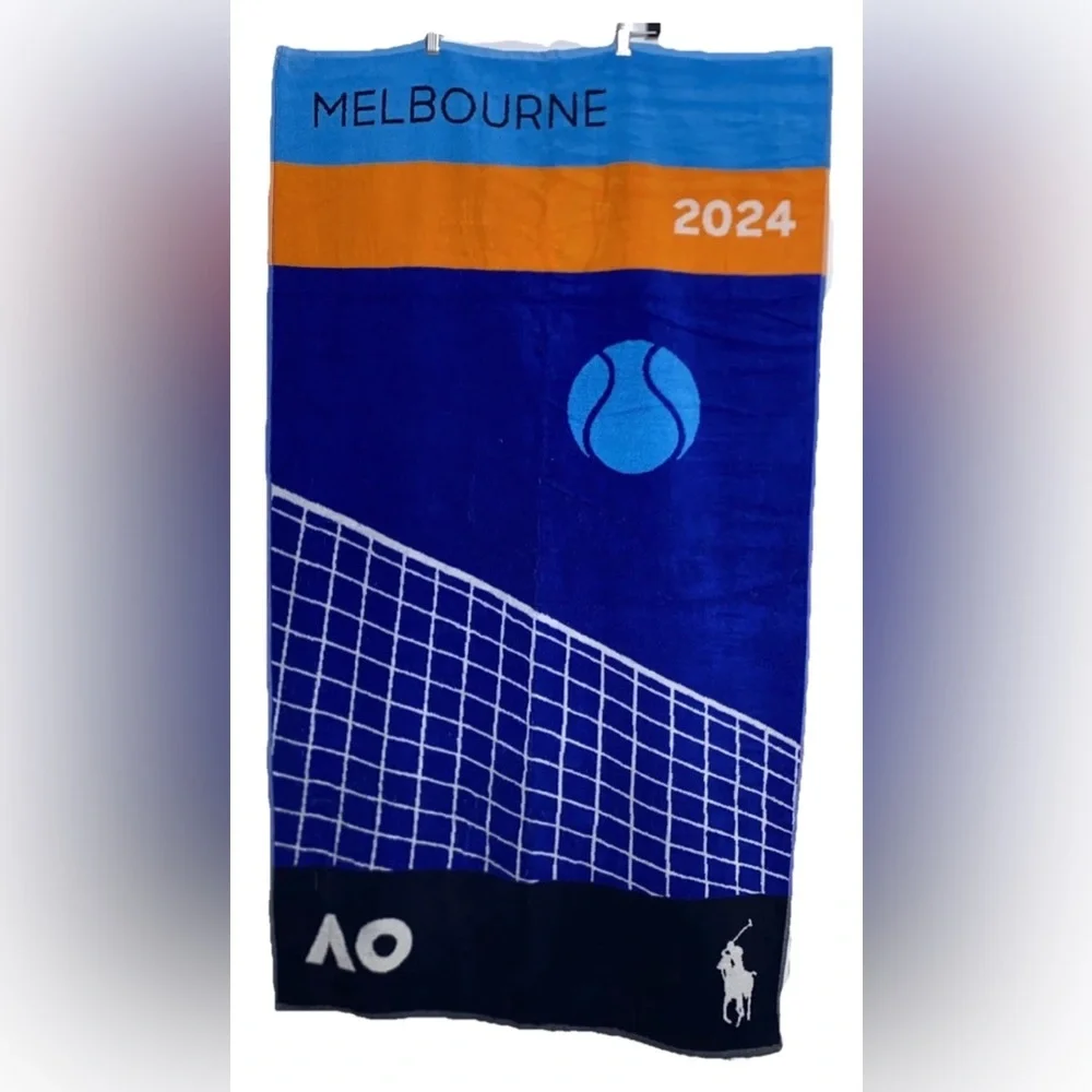 Polo Ralph Lauren AUSTRALIAN OPEN 2024 OFFICIAL TENNIS TOWEL 5001 NEW NWT!